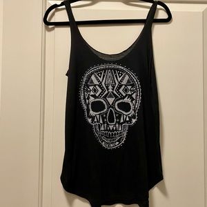 Black Skull Billabong Tank